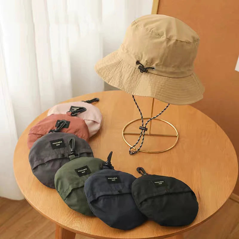 Gorras de pescador de secado rápido: sombreros de pescador plegables e impermeables para actividades al aire libre en verano.