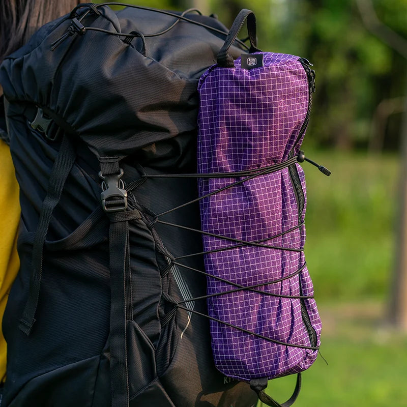 UHMWPE xpac Storage Pack -Ultralight Hiking Backpack Side Pocket Chair Tent Bag Tactical Waterproof Camping Gear Equipment Trekker Essentials