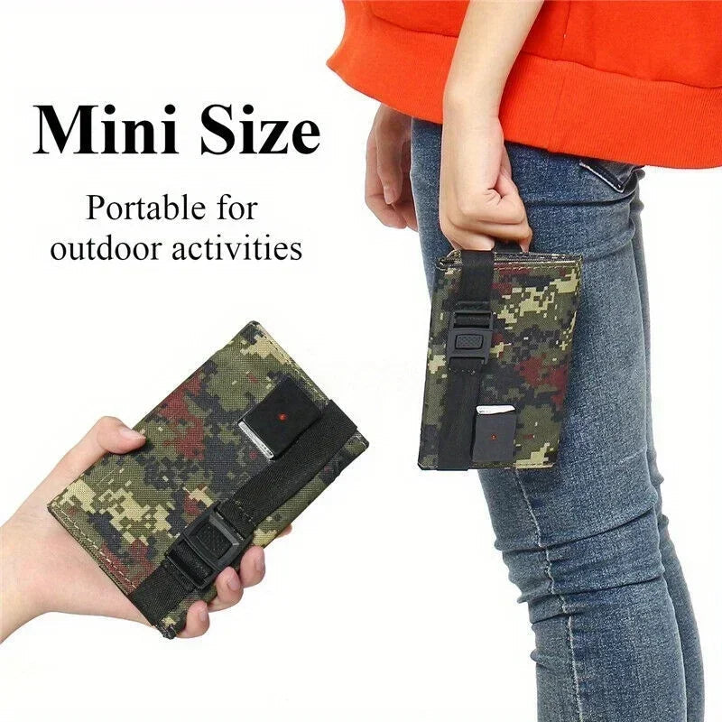 1PC Foldable Solar Panel, Portable Flexible  5V USB Foldable Solar Panel, Used for Small Batteries Outdoor Lighting Accessories Trekker Essentials
