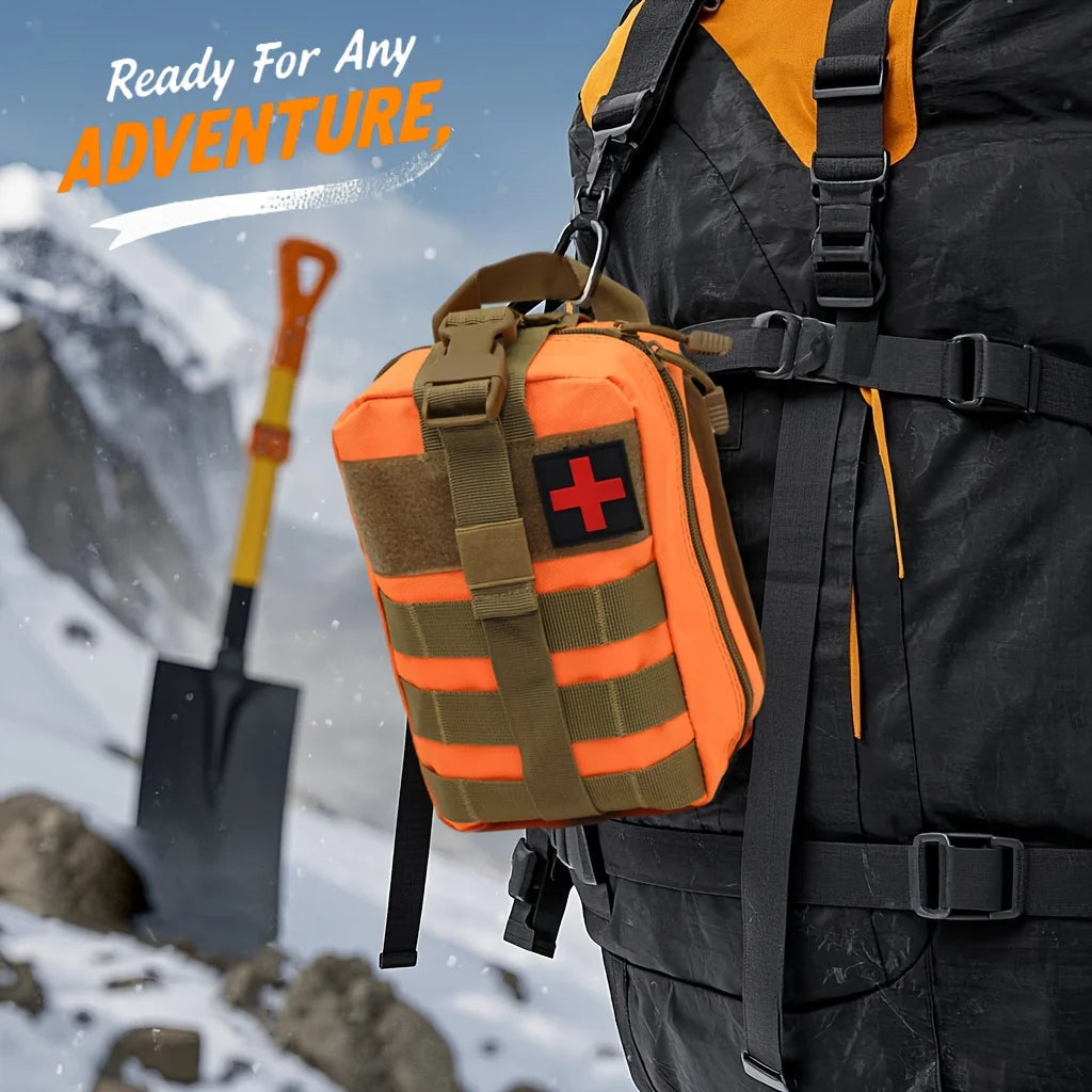 379-Piece First Aid Kit – Portable Emergency Medical Bag for Home, Office, Travel & Outdoor Use Trekker Essentials