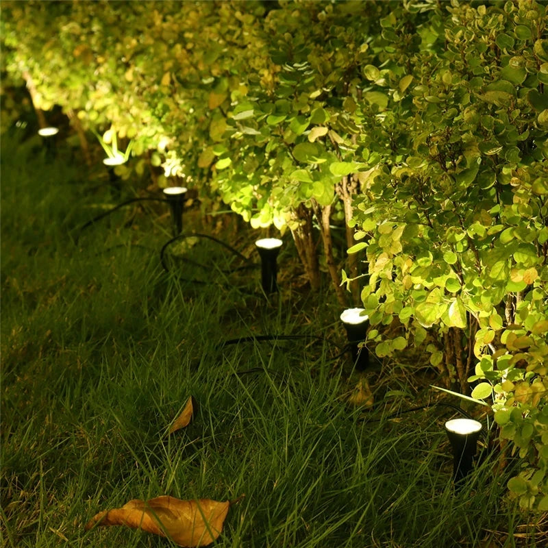 Outdoor Solar Lights Pathway Patio Lawn Ground Lamp IP65 Waterproof Landscape Spotlights Garden Decoration Outdoor Lights Trekker Essentials