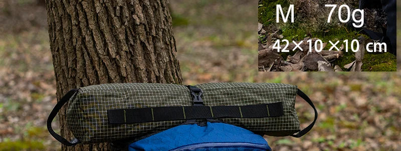UHMWPE xpac Storage Pack -Ultralight Hiking Backpack Side Pocket Chair Tent Bag Tactical Waterproof Camping Gear Equipment Trekker Essentials