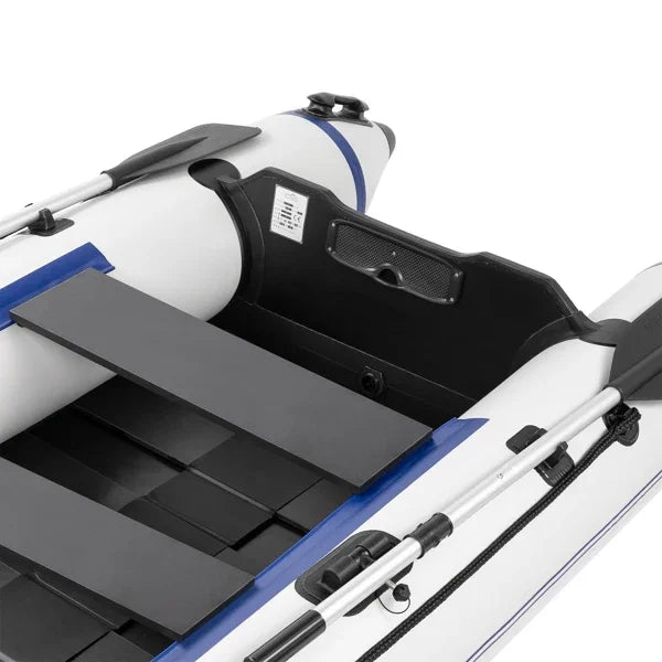 10ft Heavy-Duty Inflatable Boat with Hard Deck, 330kg Capacity for Fishing & Recreation