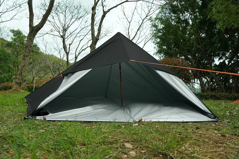 19 Hang Point Tarp Waterpoof Survival Bushcraft Sun Shelter Beach Shade Tent Outdoor Canopy Backpacking Tourist Awning 4x4 3x3m Trekker Essentials
