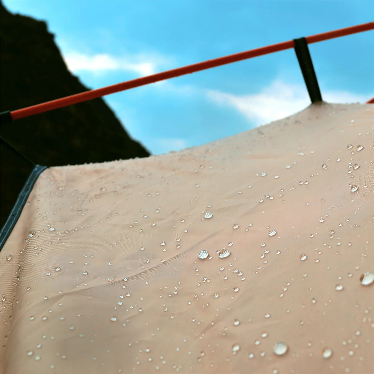 Instant Pop-Up Camping Tent - 4-Season Shelter with Dual Doors & Windows