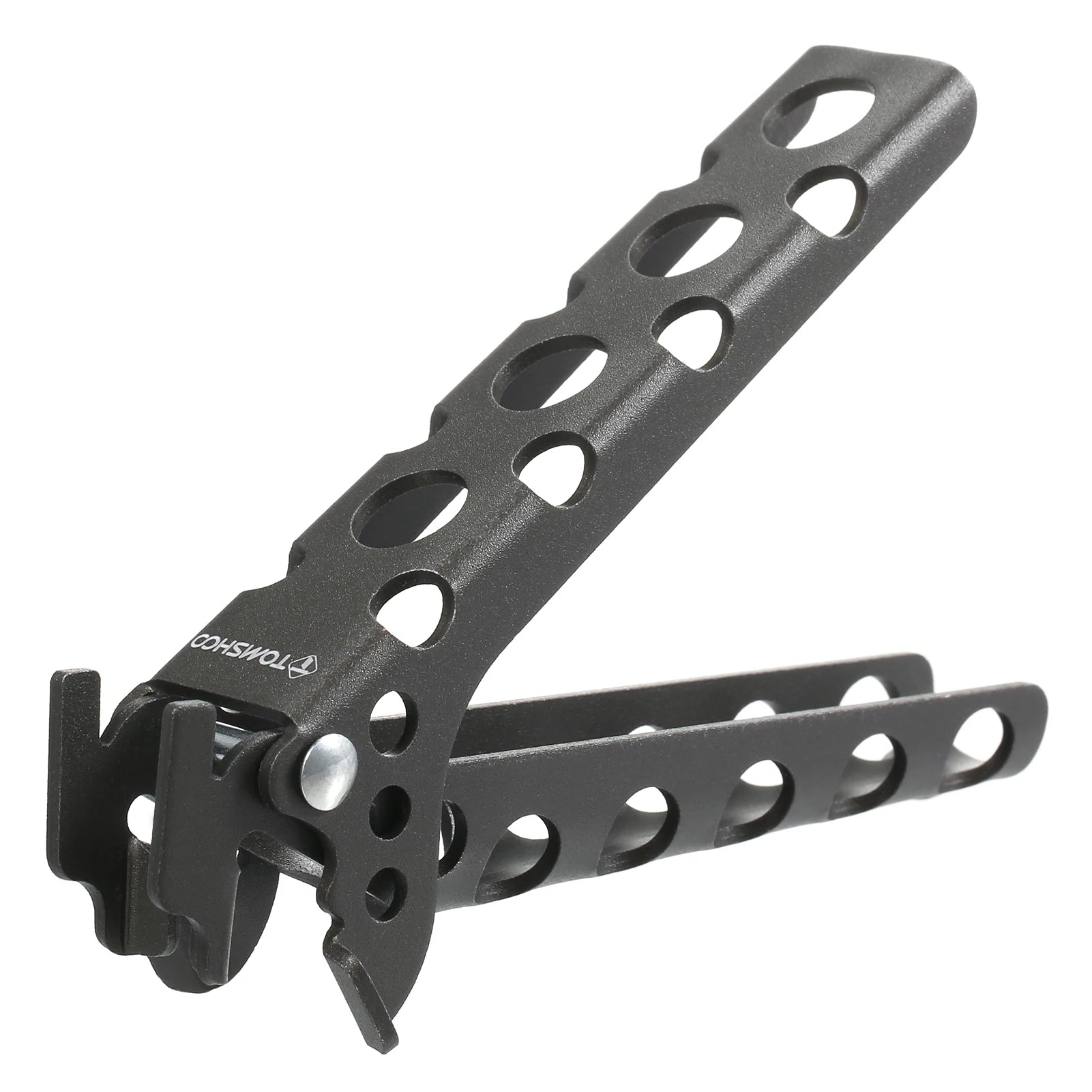 Aluminum Pot Lifter Clamp - Heat Resistant Gripper for Camping Cookware Handling