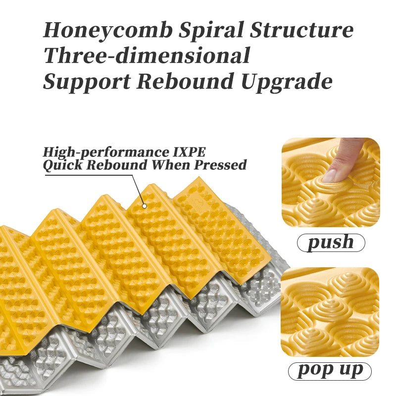 Portable Camping Mat – Waterproof Foam Sleeping Pad for Trekking, Picnic & Travel – Moistureproof & Lightweight