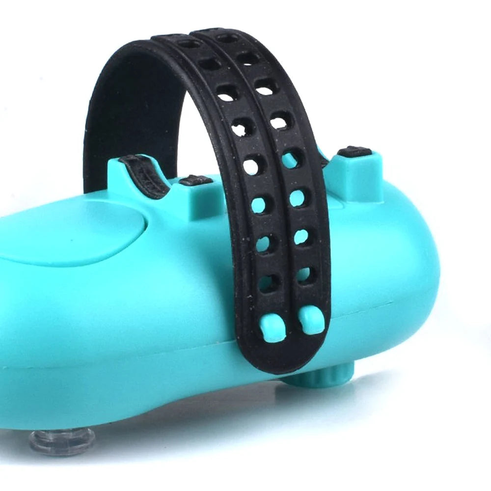 Alarma de picada universal con luz LED: alerta sonora electrónica para cañas de mar y río (diseño con clip)