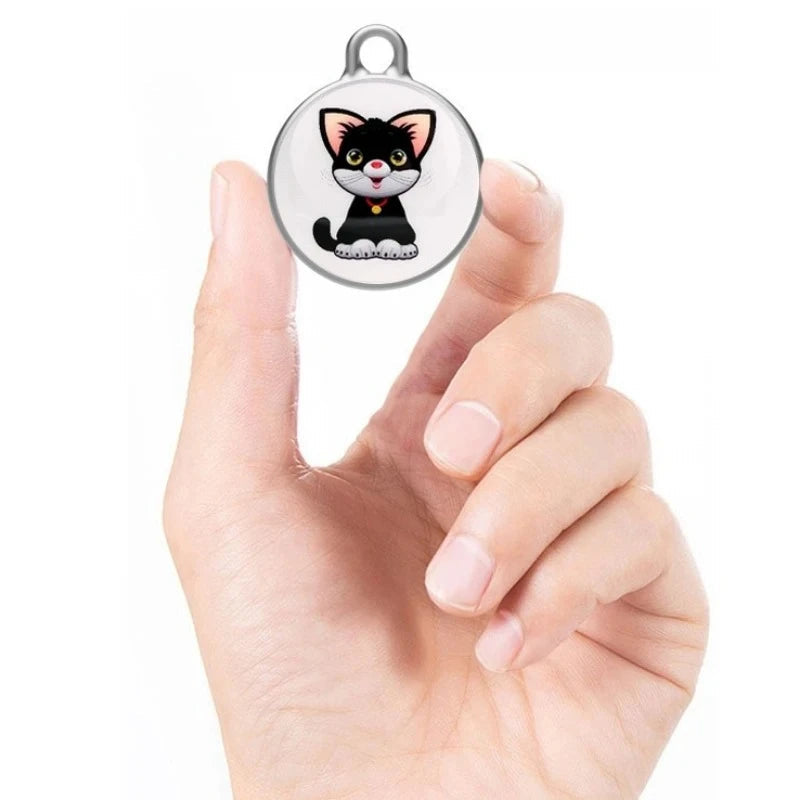 Pet Anti Lost GPS Tracker Bluetooth Compatible Waterproof Smart Real Time Tracking Locator Device for Dog Cat Collar Trekker Essentials