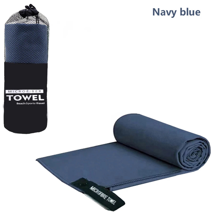 Quick-Dry Sports Towel 40x80cm - Ultra Absorbent Microfiber Towel for Camping, Gym, Yoga, Beach & Outdoor Activities
