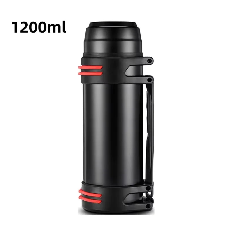 800ml Outdoor Hydration Bottle | Portable Sports Water Kettle with Shoulder Strap for Hiking & Backpacking