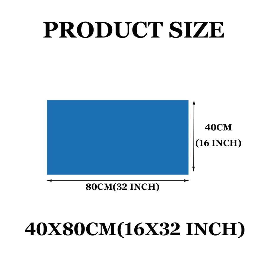 Quick-Dry Sports Towel 40x80cm - Ultra Absorbent Microfiber Towel for Camping, Gym, Yoga, Beach & Outdoor Activities