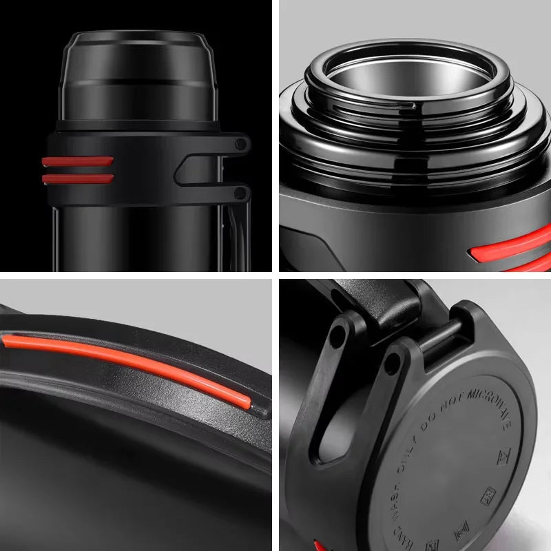 800ml Outdoor Hydration Bottle | Portable Sports Water Kettle with Shoulder Strap for Hiking & Backpacking