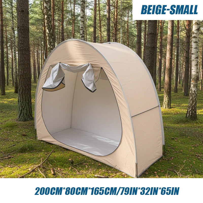 Portable Bike Shelter Storage Tent – Aluminum Alloy Frame, Oxford Fabric, Weatherproof Bicycle Cover Trekker Essentials