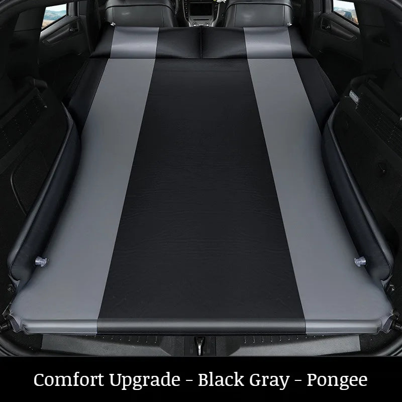 Car Automatic Iatable Bed SUV Car Folding Air Mattress Portable Back Seat Blow-up Sleeping Pad For Vehicle Trunk Travel Camping
