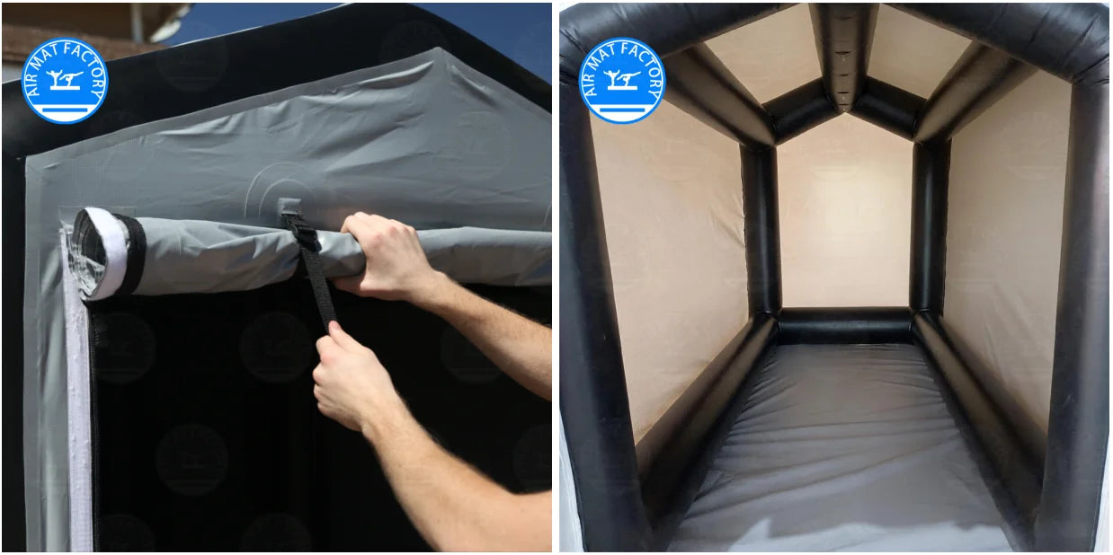 Inflatable Folding Garage – PVC Heavy-Duty Inflatable Shelter for Motorcycle, Bicycle & Outdoor Storage Trekker Essentials