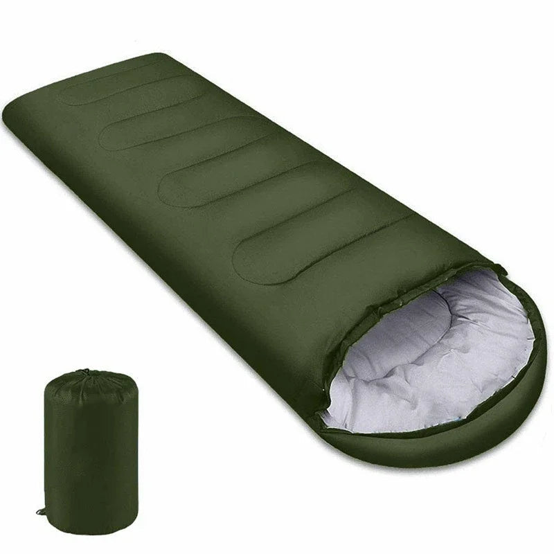 Camping Sleeping Bag Ultralight Waterproof 4 Season Warm Envelope Backpacking Sleeping Bags for Outdoor Traveling Hiking Trekker Essentials