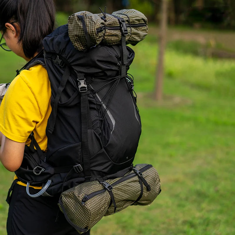 UHMWPE xpac Storage Pack -Ultralight Hiking Backpack Side Pocket Chair Tent Bag Tactical Waterproof Camping Gear Equipment Trekker Essentials