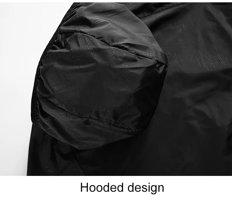 JNLN Men Women Hiking Jackets Waterproof Sun Protective Windbreaker Unisex Camping Climbing Outdoor Rain Coat Portable Clothes Trekker Essentials