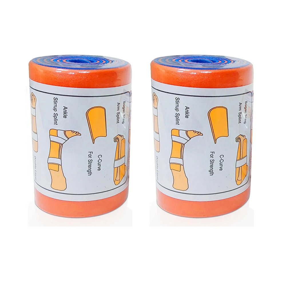 Emergency Aluminum Splint Roll (11×46cm) – Reusable Moldable First Aid Support for Fractures & Injuries Trekker Essentials
