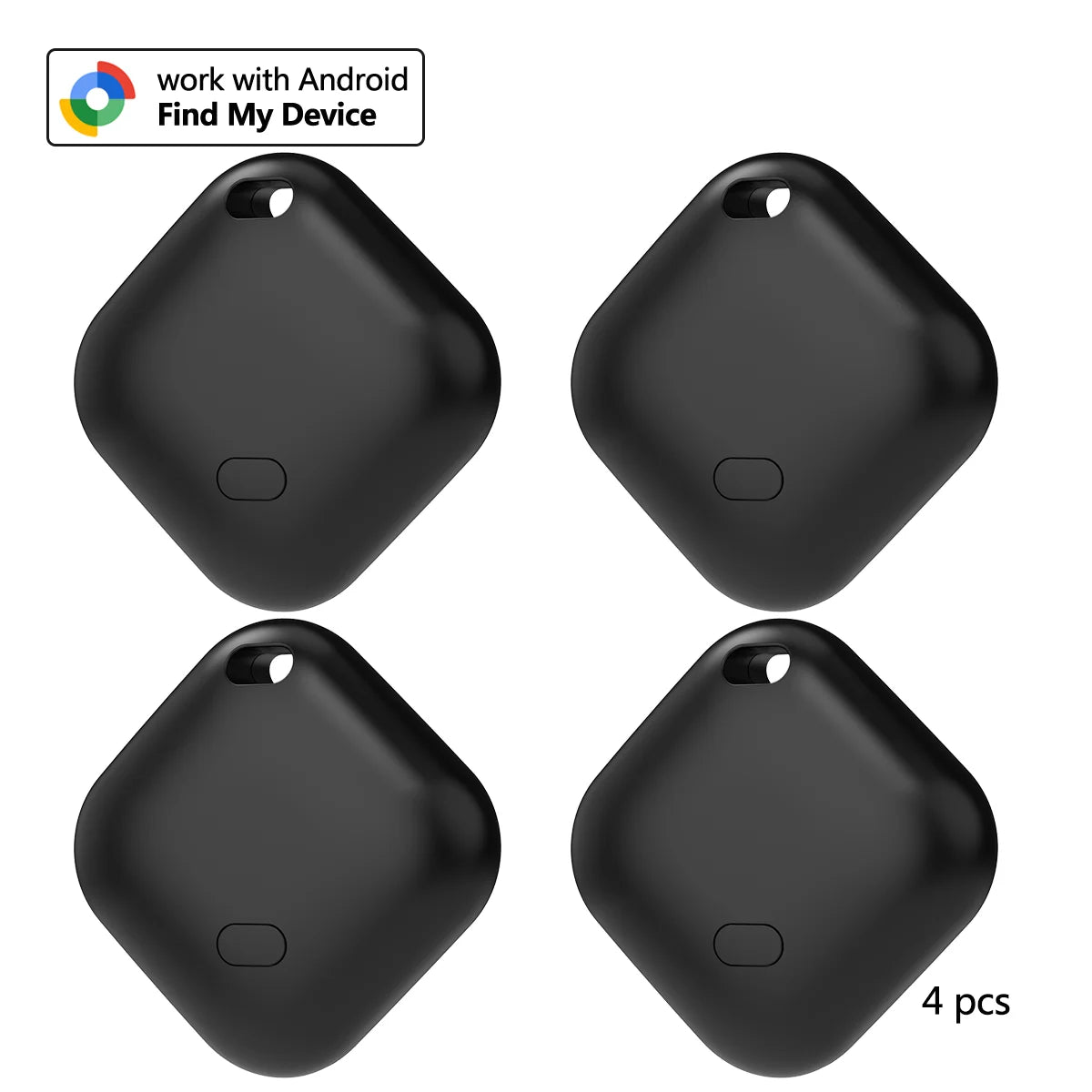 Smart Tracker Tag for Android device Google Find Hub App tag Key Finder Wallet/bag tracker Google Certified Bluetooth Finder Trekker Essentials