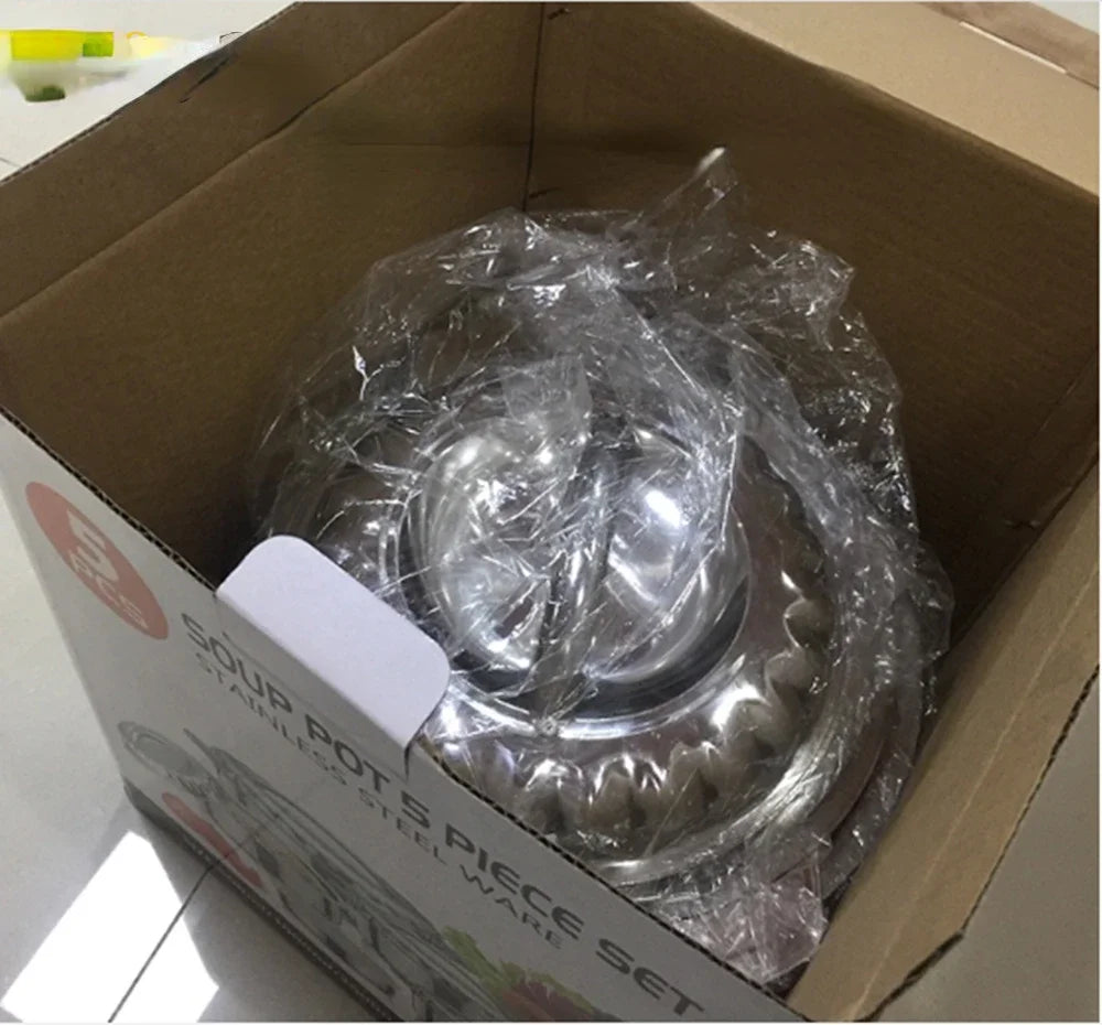 Juego de 4 calentadores de alimentos térmicos de acero inoxidable (1 L, 2 L, 3 L y 4 L): lonchera resistente para fiestas familiares, bodas y eventos.