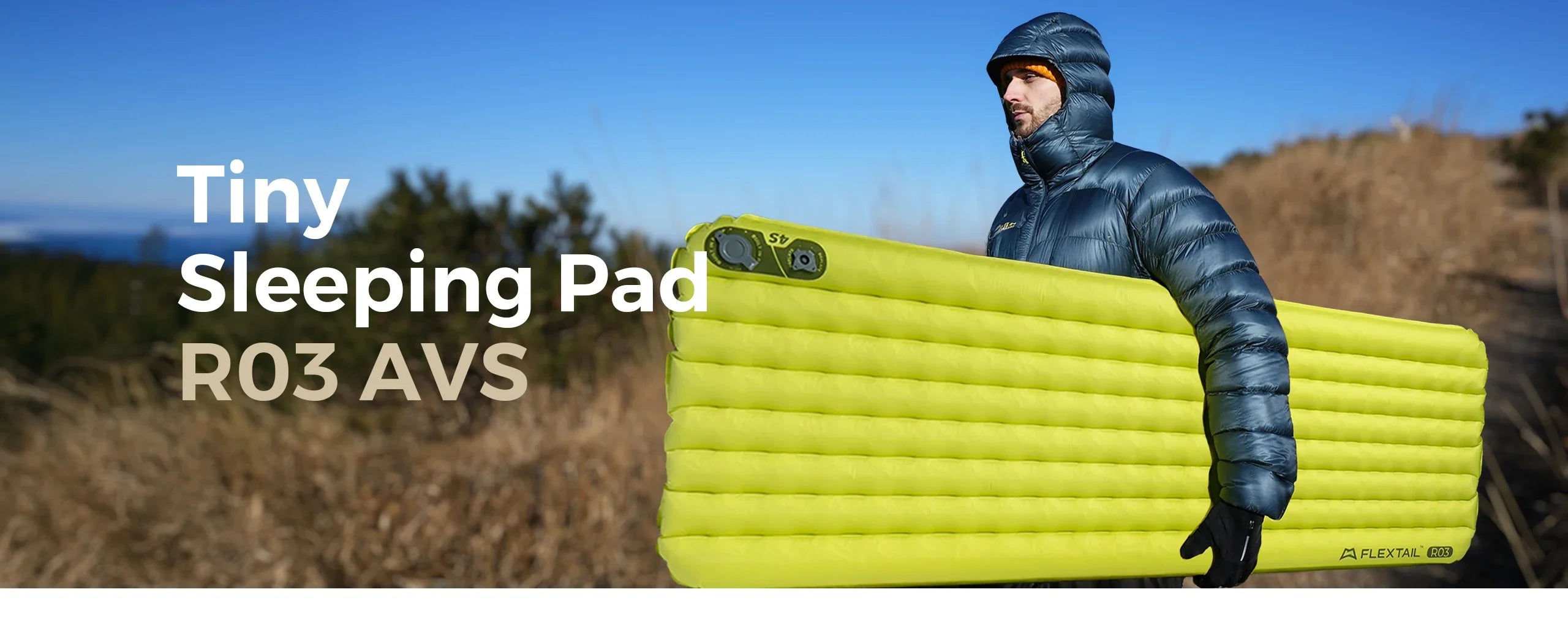 FLEXTAIL Insulated Sleeping Pad – Ultralight Inflatable Camping Mattress (Zero & Tiny Series) Trekker Essentials