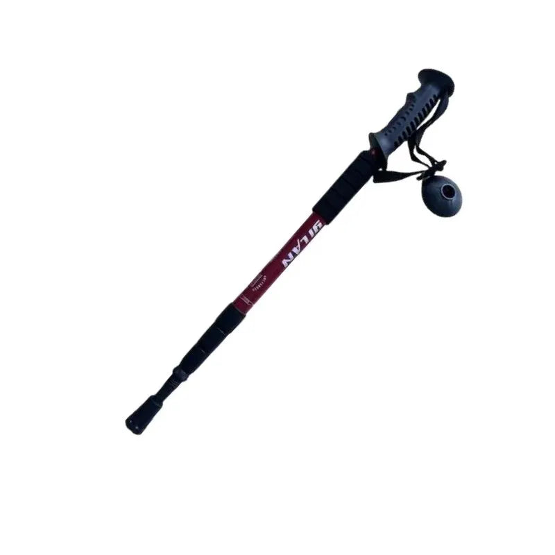 Trekking Poles Shock Absorption Foldable Ultralight Hiking Pole Suitable For Outdoor Camping Mountaineering Backpacking And Trip Trekker Essentials