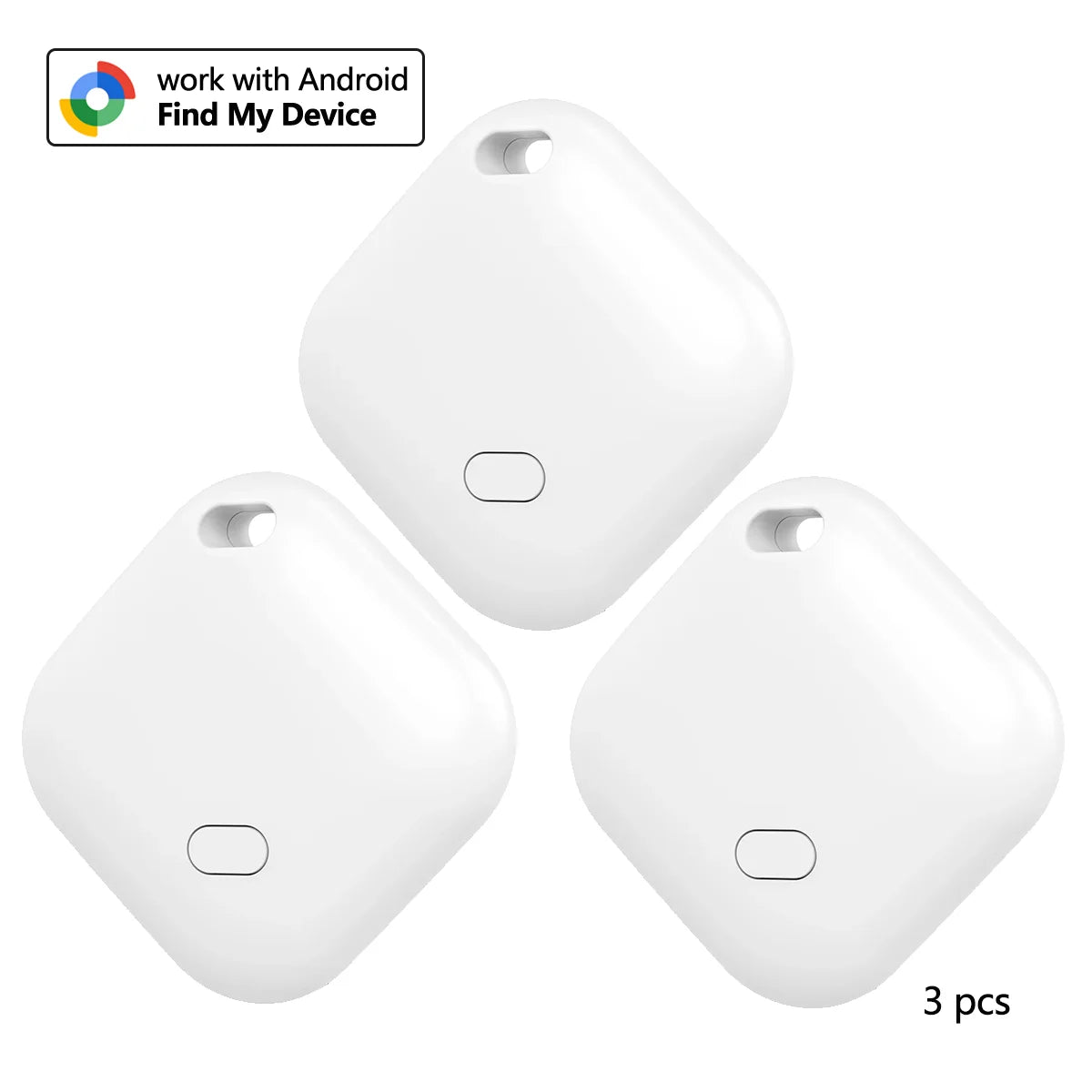 Smart Tracker Tag for Android device Google Find Hub App tag Key Finder Wallet/bag tracker Google Certified Bluetooth Finder Trekker Essentials