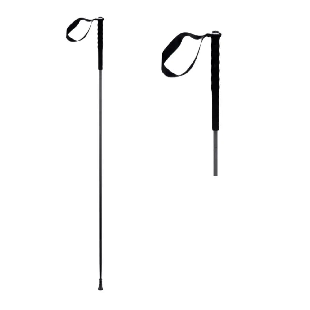 Bastón de trekking plegable de carbono ultraligero de 115 g: bastón de senderismo plegable para escalada de montaña