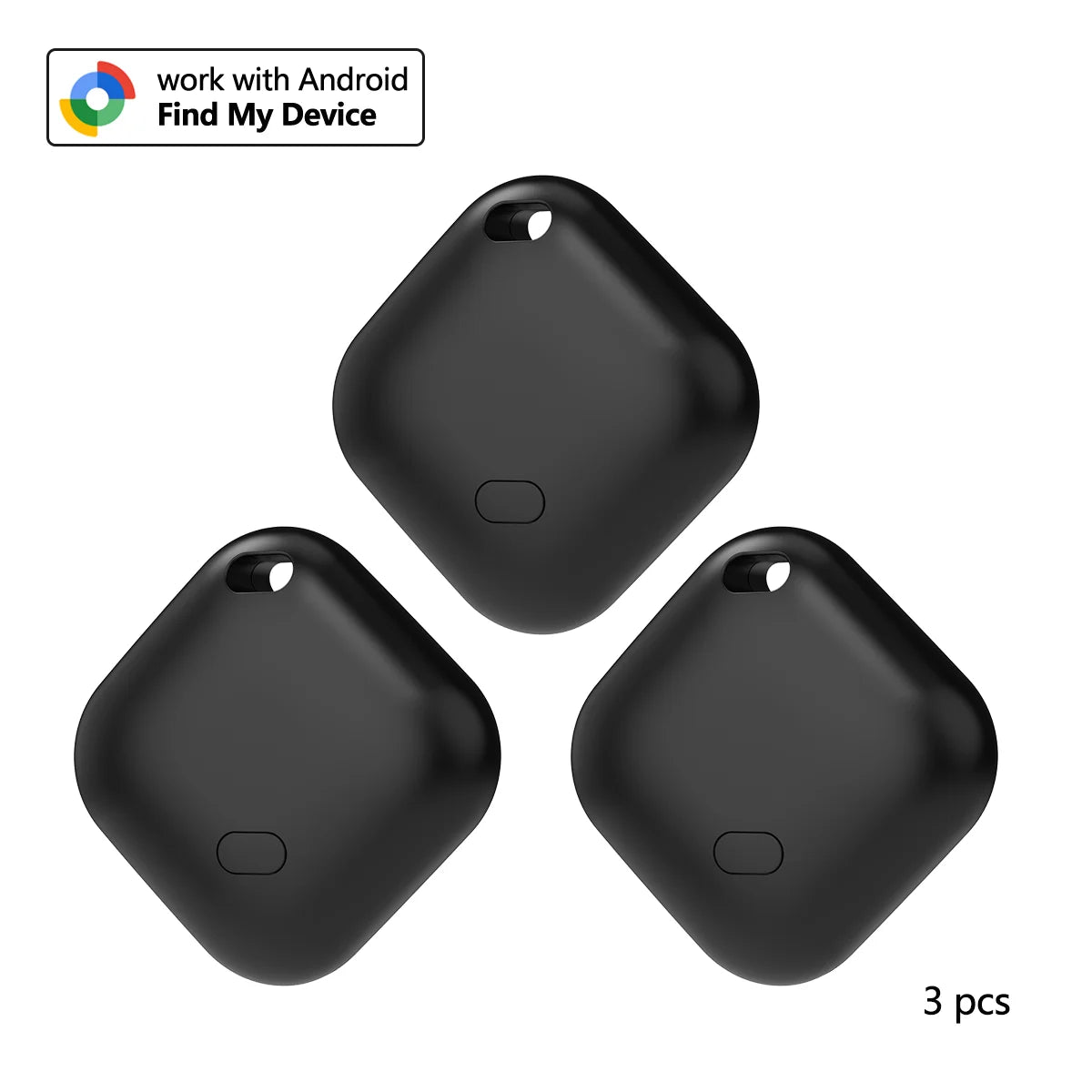 Smart Tracker Tag for Android device Google Find Hub App tag Key Finder Wallet/bag tracker Google Certified Bluetooth Finder Trekker Essentials