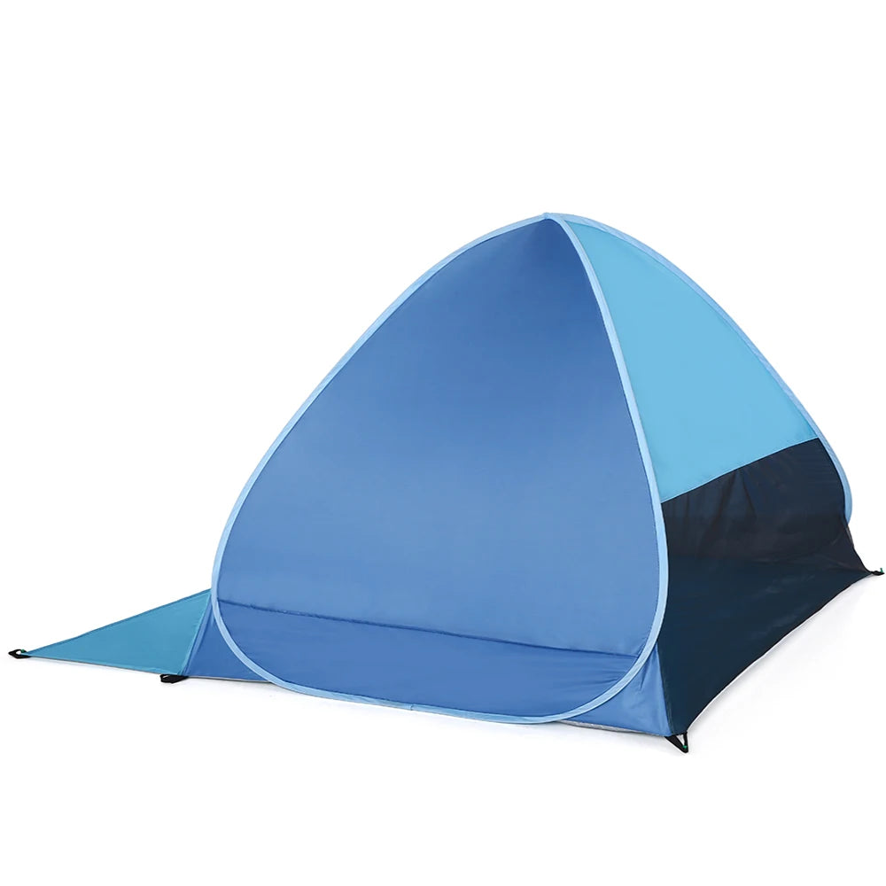 Instant Pop-Up Beach Tent – Lightweight UV Protection Sun Shelter for Camping & Outdoor Travel (1–2 Person) Trekker Essentials