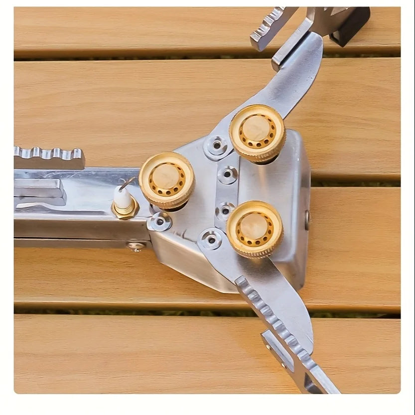 Portable Folding Cassette Gas Stove – Compact Outdoor Cooker for Camping & Hiking