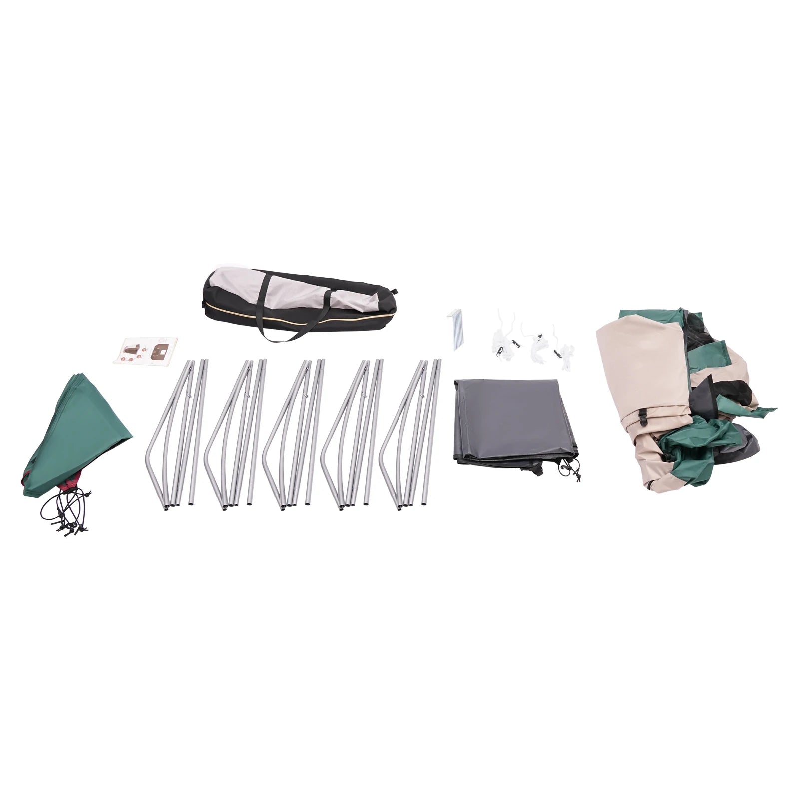 Portable Shower & Toilet Tent - 160x160x240cm Outdoor Privacy Shelter for Camping & Beach