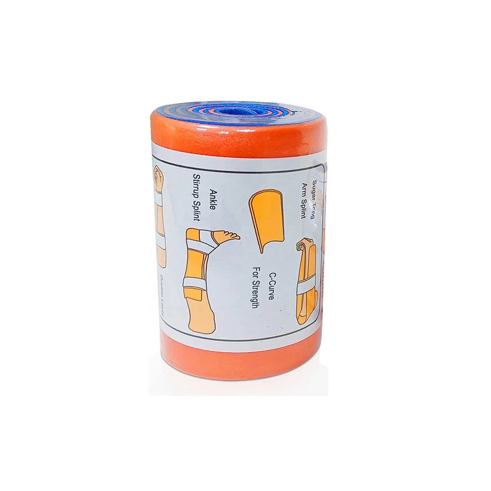 Emergency Aluminum Splint Roll (11×46cm) – Reusable Moldable First Aid Support for Fractures & Injuries Trekker Essentials