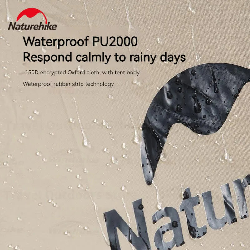 Tienda de campaña lateral Naturehike para coche: toldo todoterreno para camping y glamping