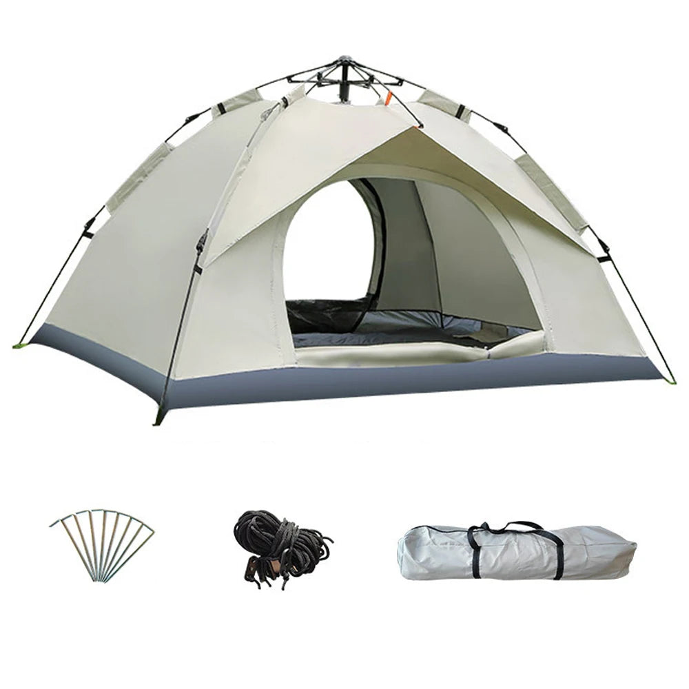 Outdoor Automatic Camping Tent – Quick-Opening, Rainproof & UV-Protective Shelter for 2 Persons