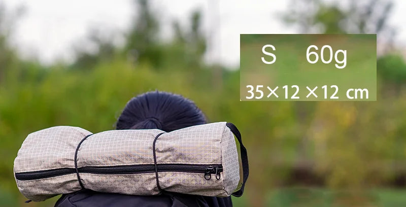 UHMWPE xpac Storage Pack -Ultralight Hiking Backpack Side Pocket Chair Tent Bag Tactical Waterproof Camping Gear Equipment Trekker Essentials