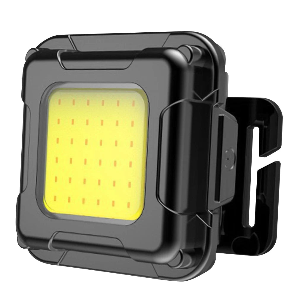 USB-C Rechargeable Headlamp – 200-Lumen COB LED Head Torch with 4 Light Modes, Adjustable Angle for Camping, Hiking, Fishing & Work