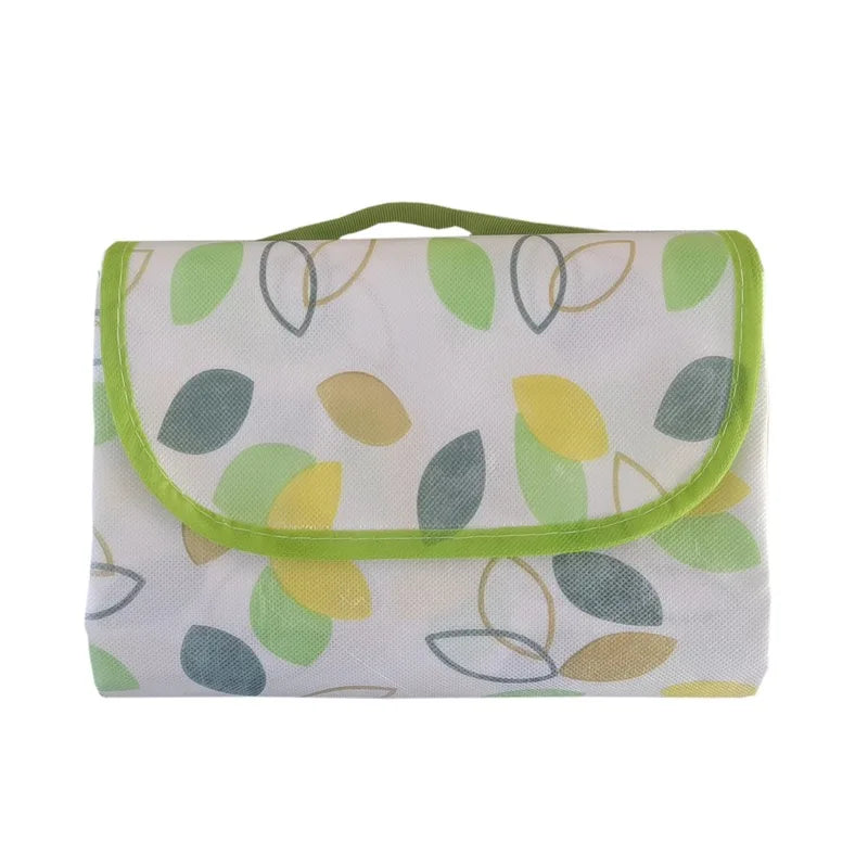 Esterilla de picnic impermeable 3 en 1 para camping, senderismo y playa: manta plegable portátil para exteriores con cierre de seguridad.