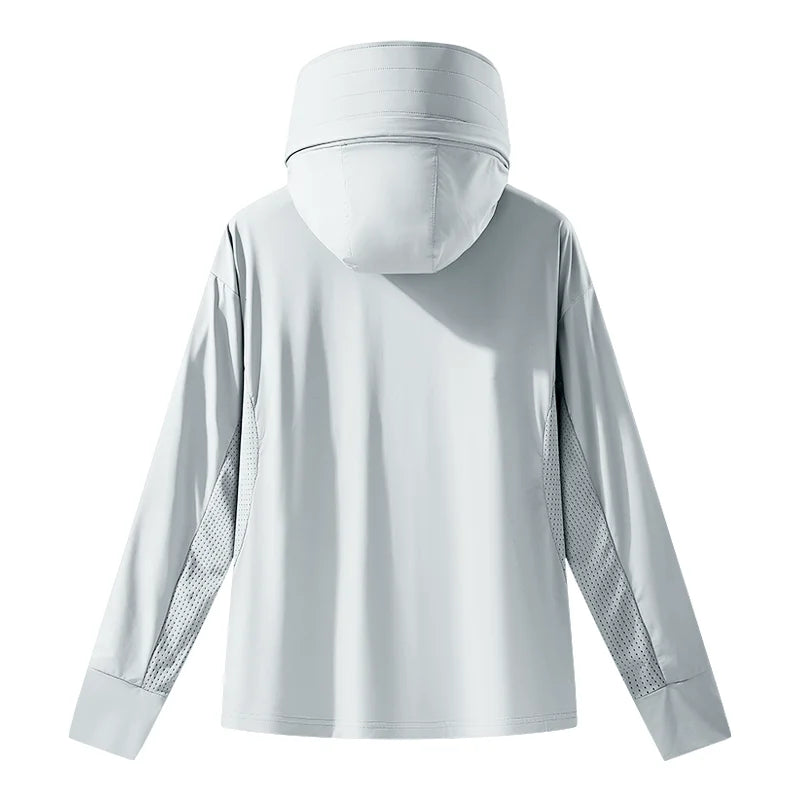 LNGXO Unisex Quick Dry Anti-UV Windbreaker Jacket Summer Sun Protection Outdoor Coat for Men Women Hiking Camping Climbing Trekker Essentials