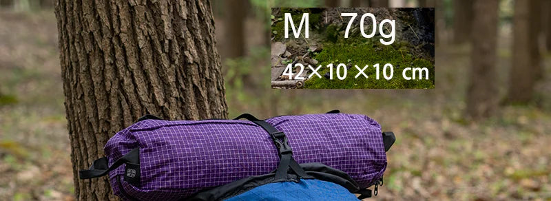 UHMWPE xpac Storage Pack -Ultralight Hiking Backpack Side Pocket Chair Tent Bag Tactical Waterproof Camping Gear Equipment Trekker Essentials