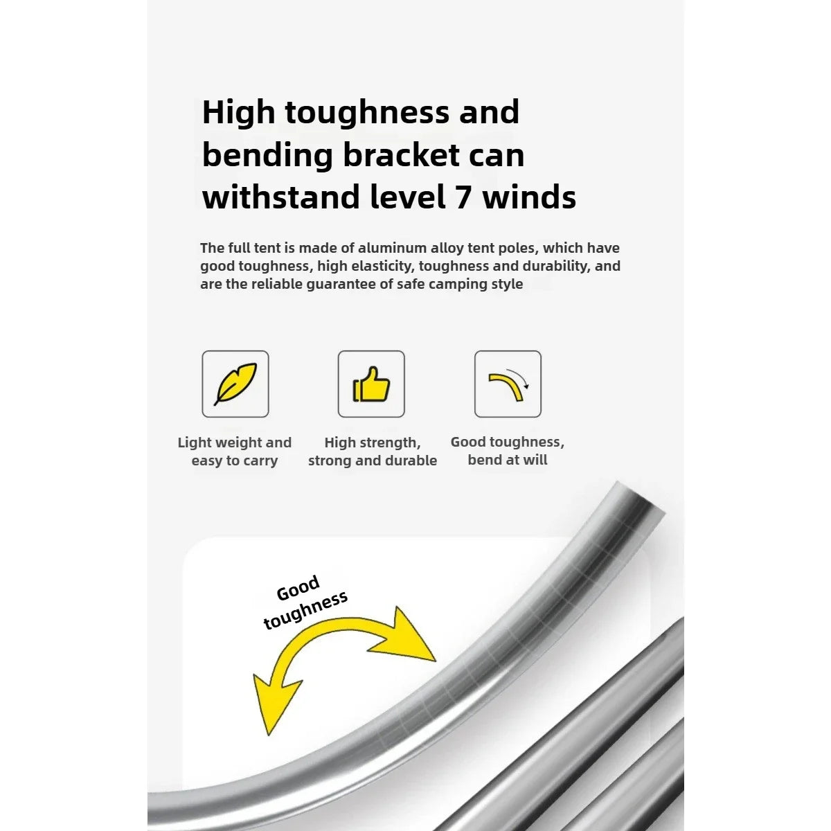 4-Season Waterproof Camping Tent – Double-Layer Rainproof Hiking Tent for Mountaineering & Outdoor Adventures