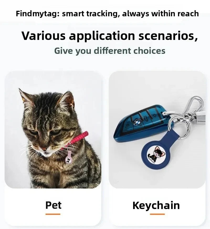 Pet Anti Lost GPS Tracker Bluetooth Compatible Waterproof Smart Real Time Tracking Locator Device for Dog Cat Collar Trekker Essentials