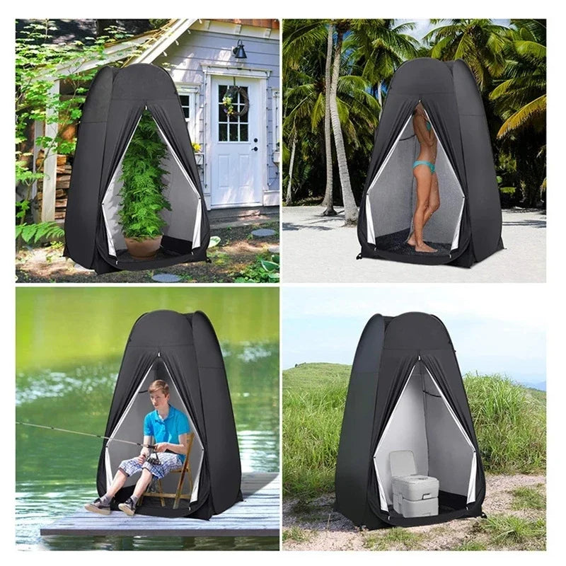Pop-Up Outdoor Privacy Tent – Instant Waterproof Shower & Changing Shelter