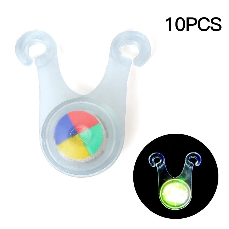 10PCS Waterproof LED Tent Lights – Mini Hanging Safety Lights for Camping, Cycling & Outdoor Use Trekker Essentials