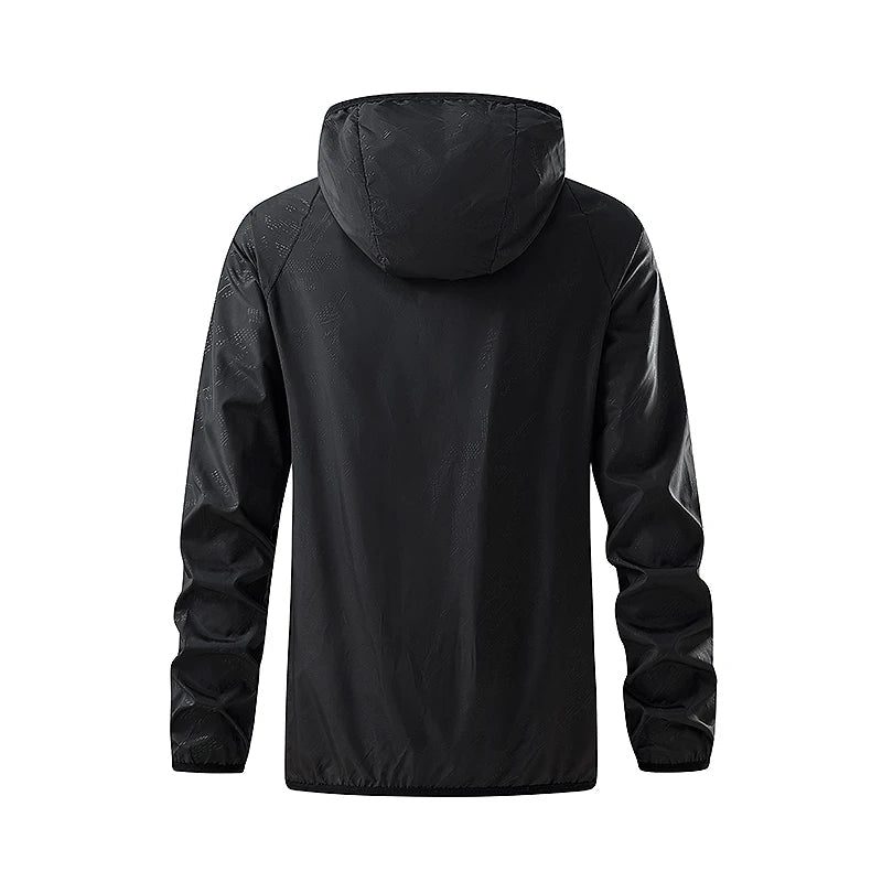 JNLN Men Women Hiking Jackets Waterproof Sun Protective Windbreaker Unisex Camping Climbing Outdoor Rain Coat Portable Clothes Trekker Essentials
