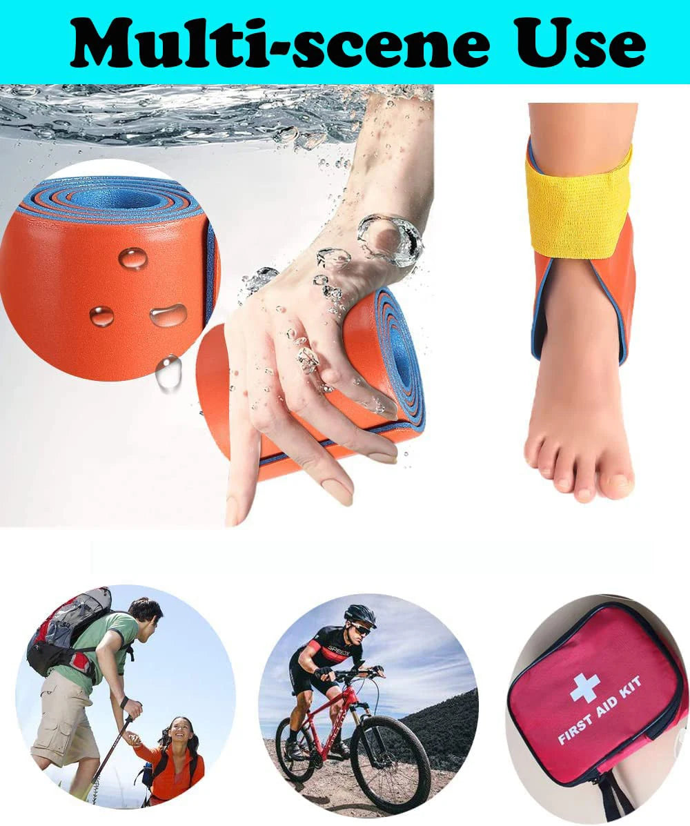 Emergency Aluminum Splint Roll (11×46cm) – Reusable Moldable First Aid Support for Fractures & Injuries Trekker Essentials
