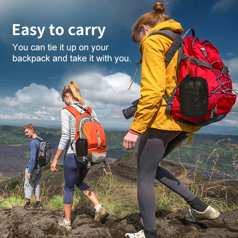 Aluminum Camping Cookware Set – Portable Outdoor Cooking Kit with Pot, Frying Pan & Kettle for 2–3 People Trekker Essentials