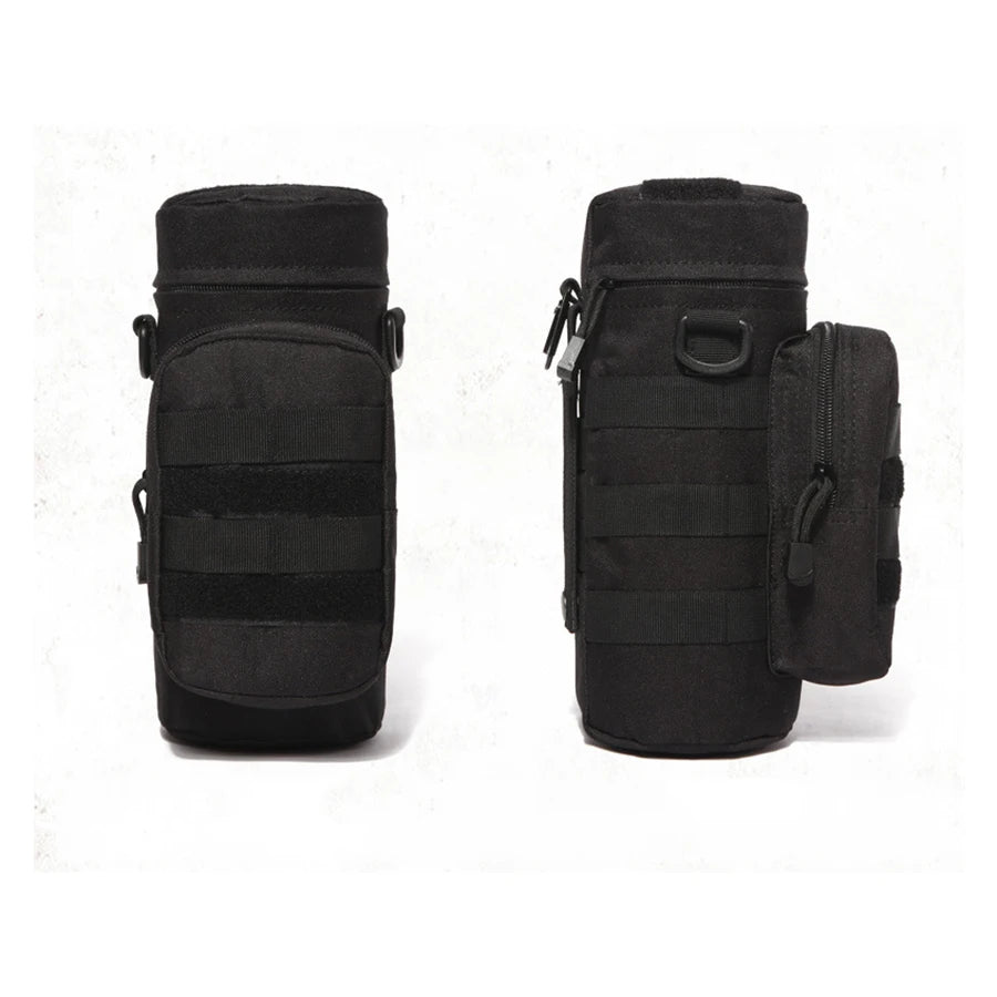 Tactical MOLLE Water Bottle Pouch - Hydration Carrier for Outdoor Adventures